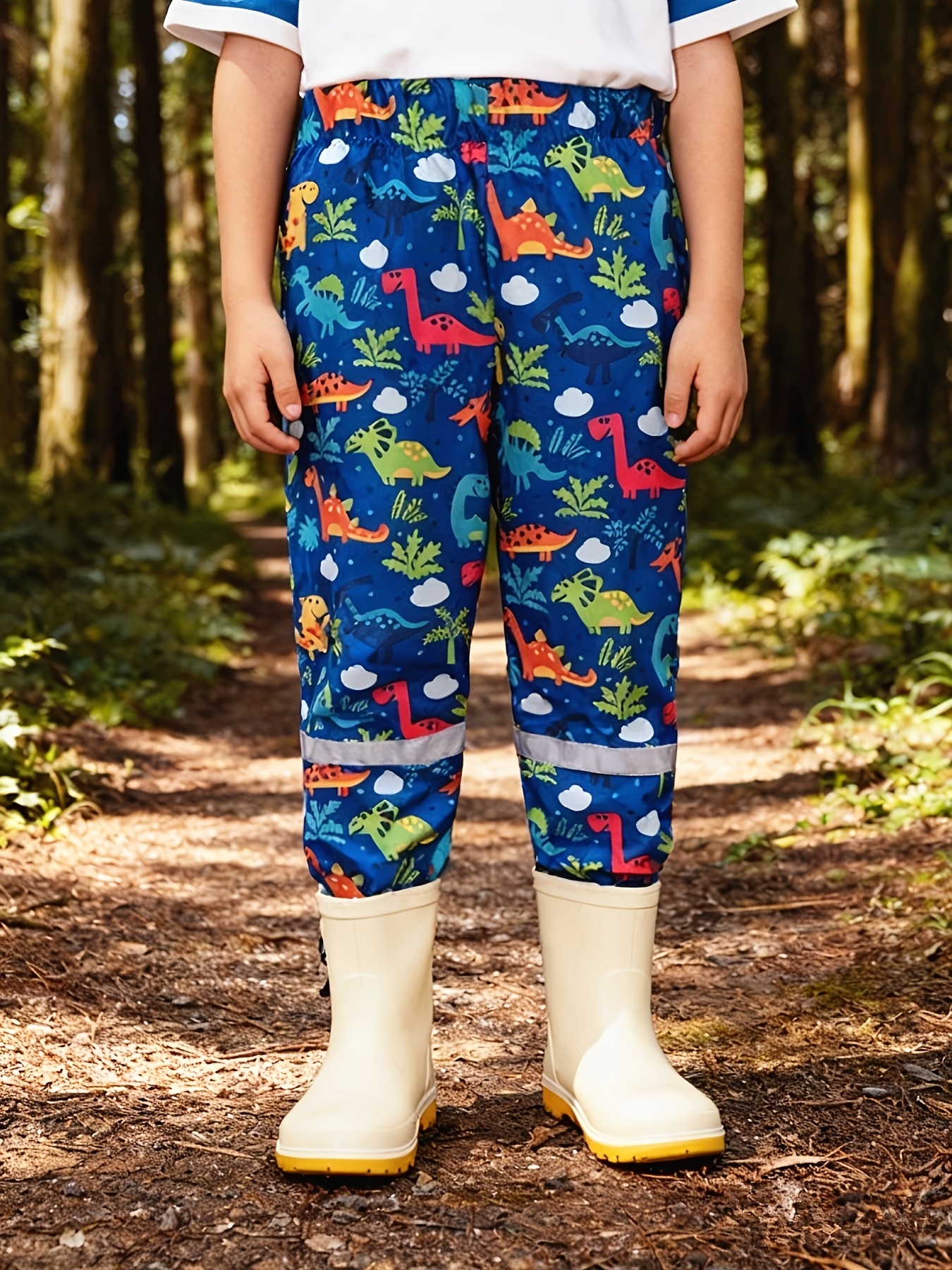Kids' Fashion Long Pants with Ted Lining, Soft and Comfortable