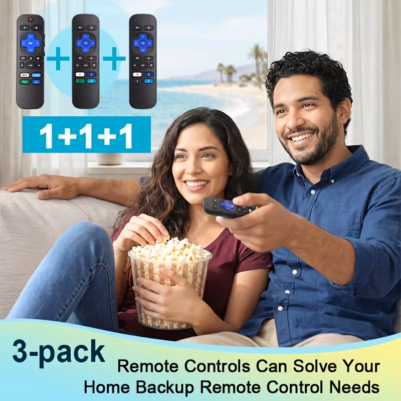 3 pack replacement remote for tv remote and for box compatible all for onn for hisense for tcl for for philips for element tv remotes Product details 2