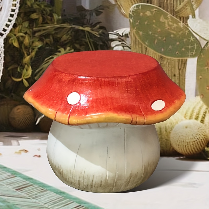 HOT Ceramic Mushroom Garden Stool 1pc Mushroom Garden