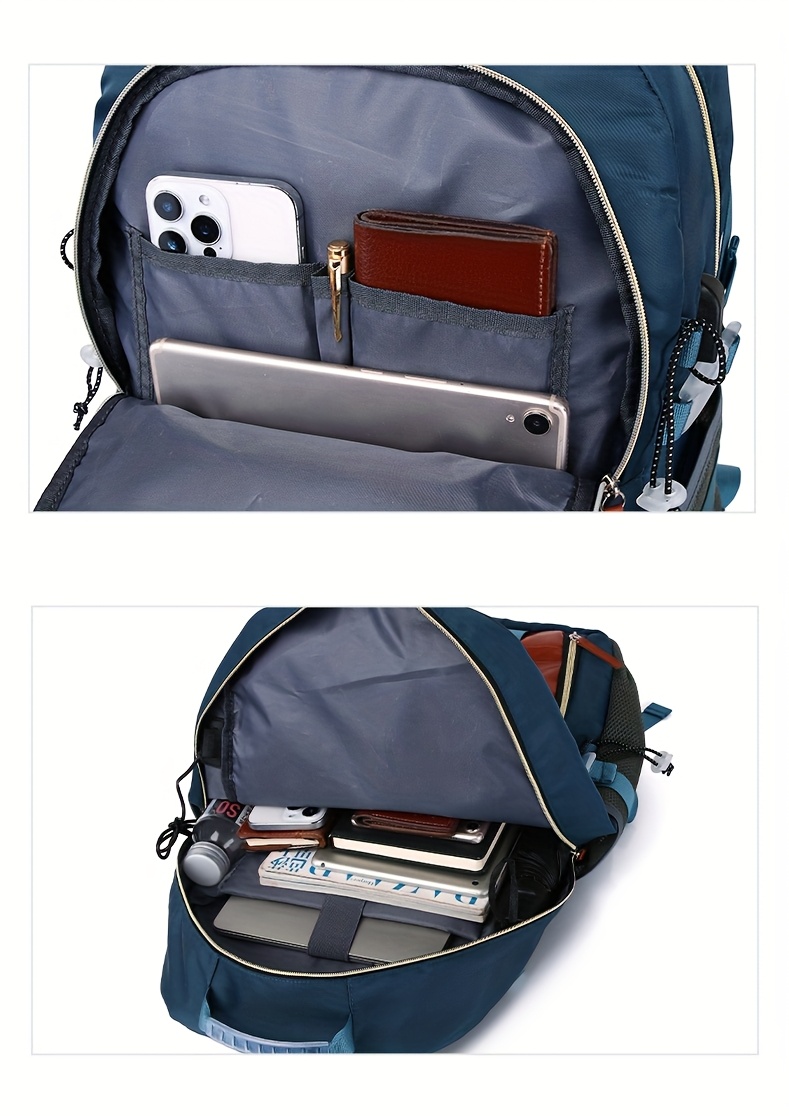 Outdoor Travel Backpack, Large Capacity Sports Camping Backpack, Unisex Laptop Bag with Shoe Compartment, Book Bag, Computer Backpack for Travel, Business, and Casual Use, Easter Valentine's Day Gift