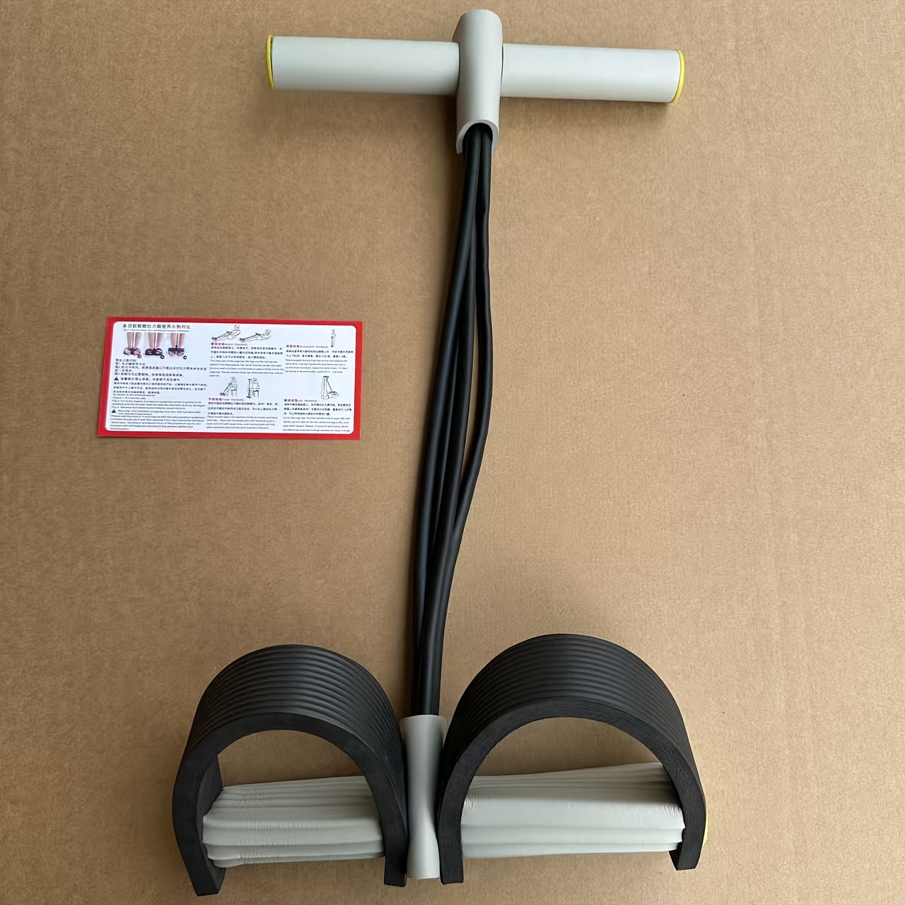 TEMU Cuerda de tensión multifuncional, banda de resistencia elástica para yoga y pedal, equipo de fitness con cuerda de tensión, para estiramiento y