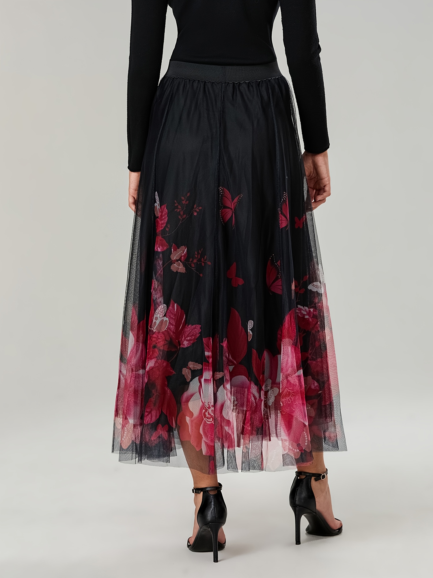 womens elegant floral wedding dress suitable mother bride - Temu
