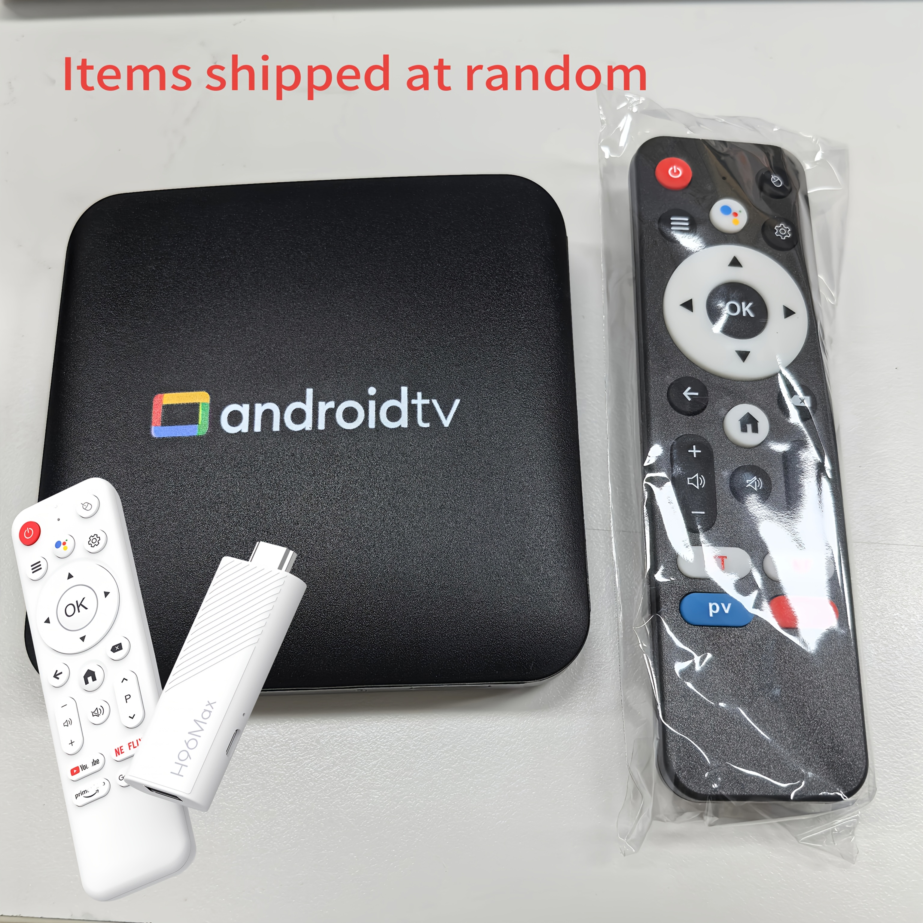 Tuogtci H96 Max S905l3 Smart Tv Box, Random Model, 14.0, Bt5, 2gb+8gb, 8k , 4k, Wi-fi 6, Voice Remote