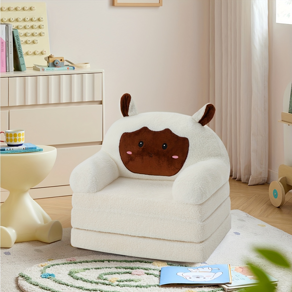 Clevich Canapé Modulaire Enfant 15 Pièces - Canapé Convertible Rose Pour Tout-Petits, Jeu Pliable En Mousse Douce, Idéal Salle De Jeux, Chambre Ou Garderie - Stimule Imagination & Créativité