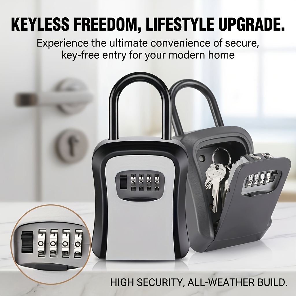 lock boxes for keys sold on Temu United States