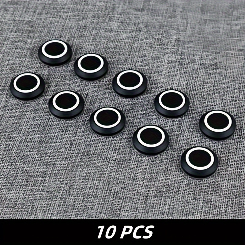 10pcs, Simulated Reverse Radar Small Dots, 3d Stereoscopic Stickers For Car Front And Rear Bumper Body Decoration, Anti-collision And Anti Scratch Stickers