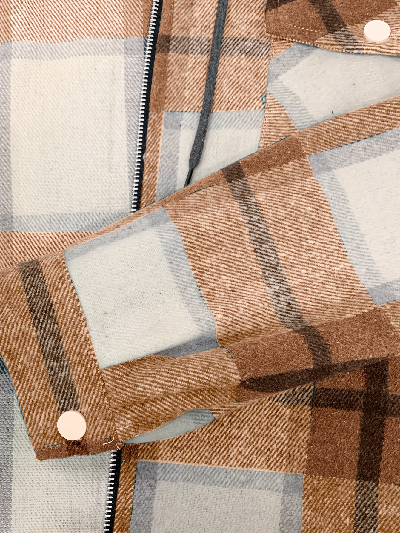 Veste Homme Hiver - MOBIGARLAN - Chaud Sweats à Capuche Zippé Épaisse Blouson De Manches Longues