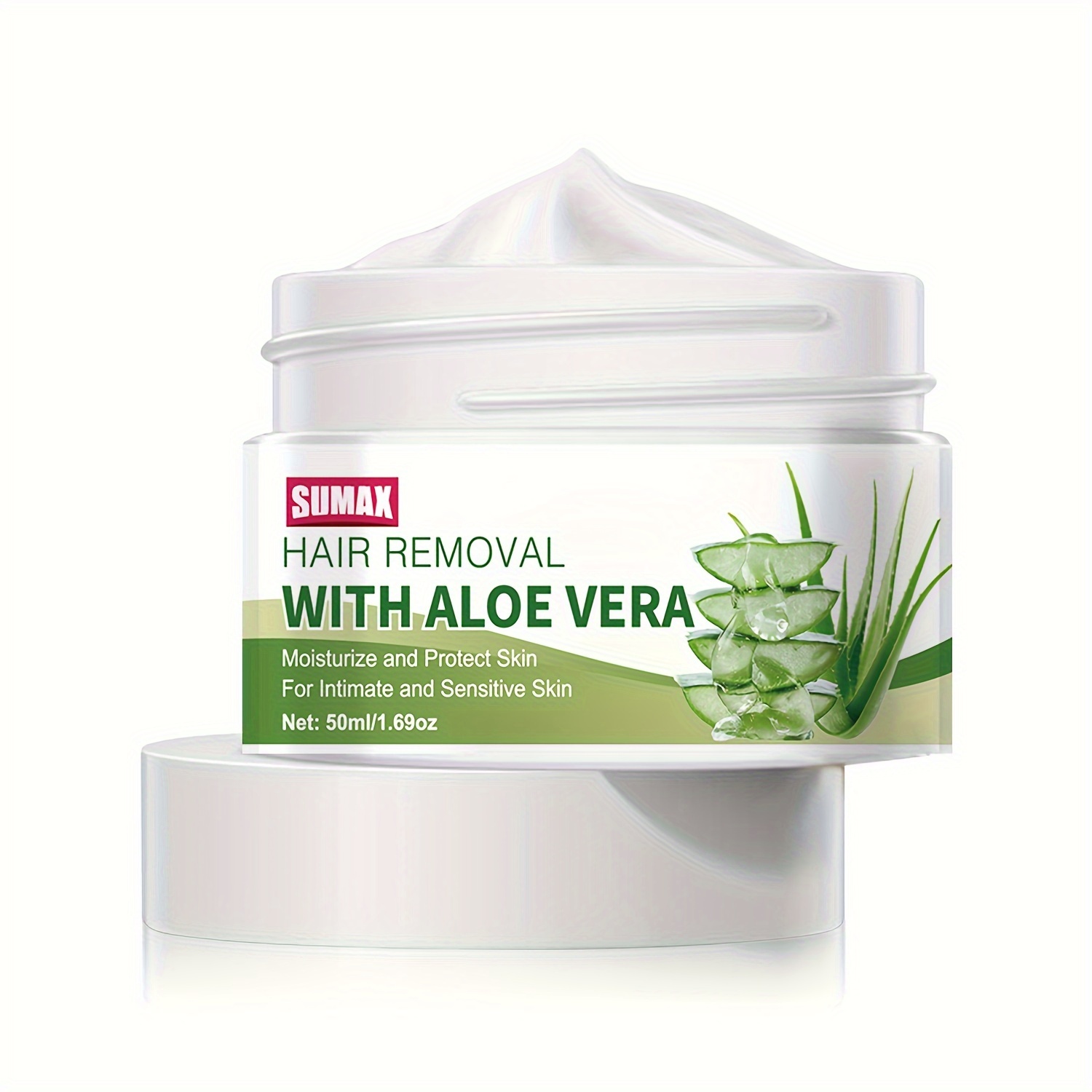 Aloe Vera Hair Removal Cream Painless Fast Hair Removal Men Temu