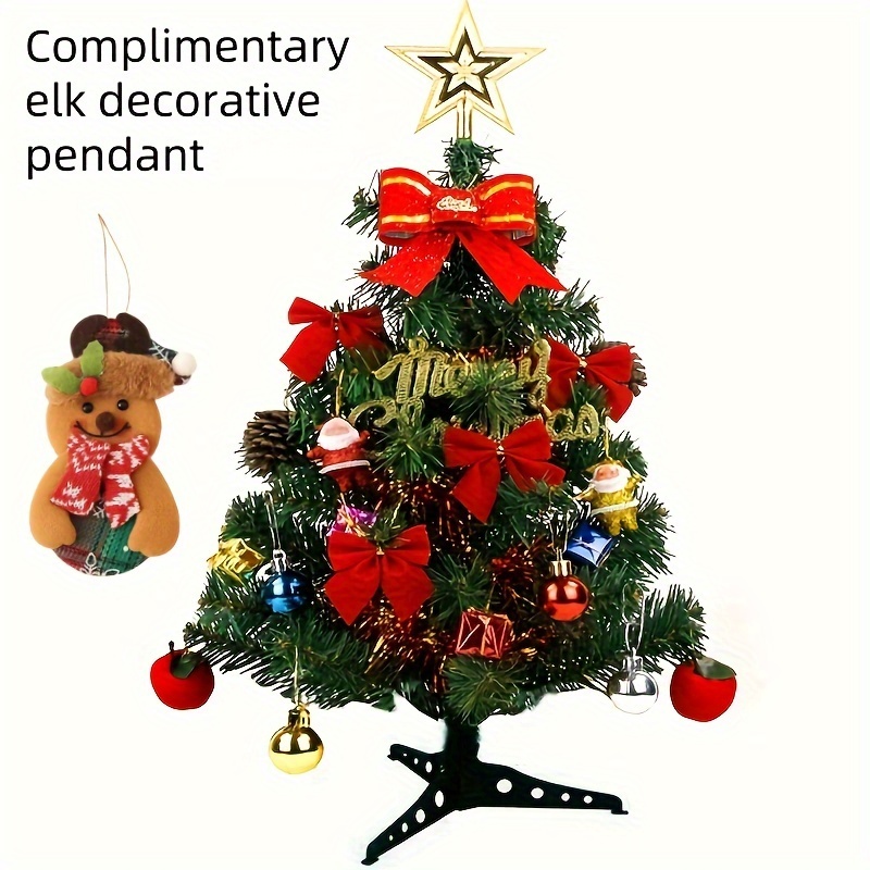 TEMU 1pc Christmas Tree Ornaments And - Plastic Decoration Set (no Included)