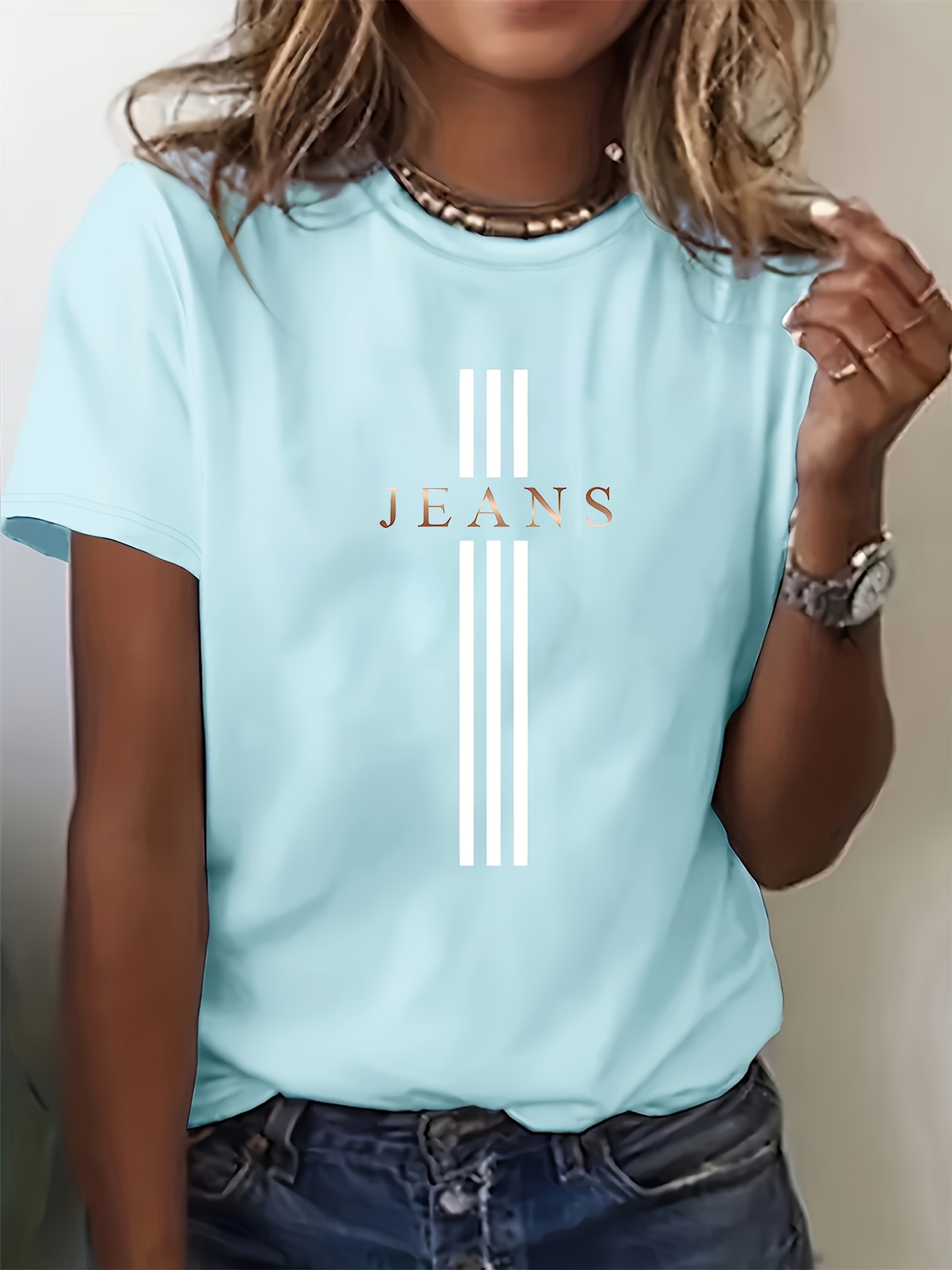 womens casual short sleeve t shirt