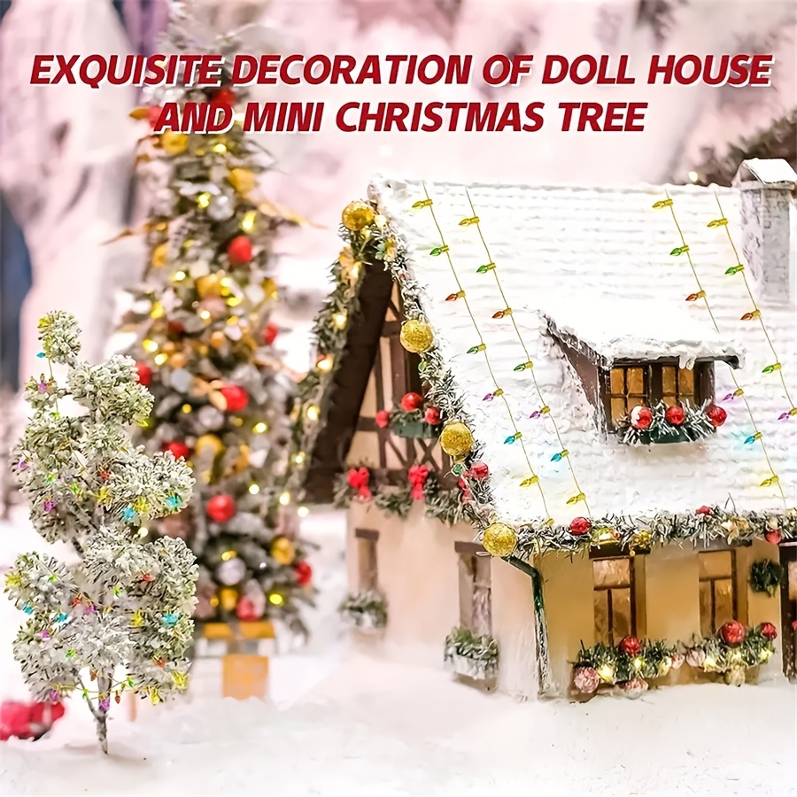 miniature christmas lights for dollhouse