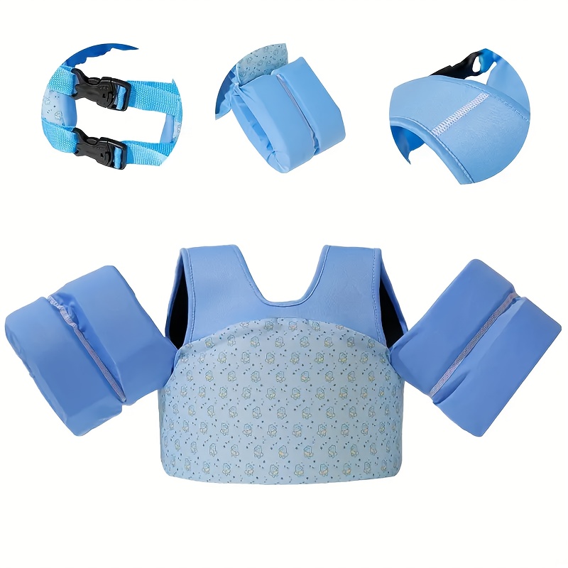 1pc childrens swimming vest casual training swimming vest cute swimming vest suit for boys and girls suitable for children 14 25kg use   indoor swimming pool