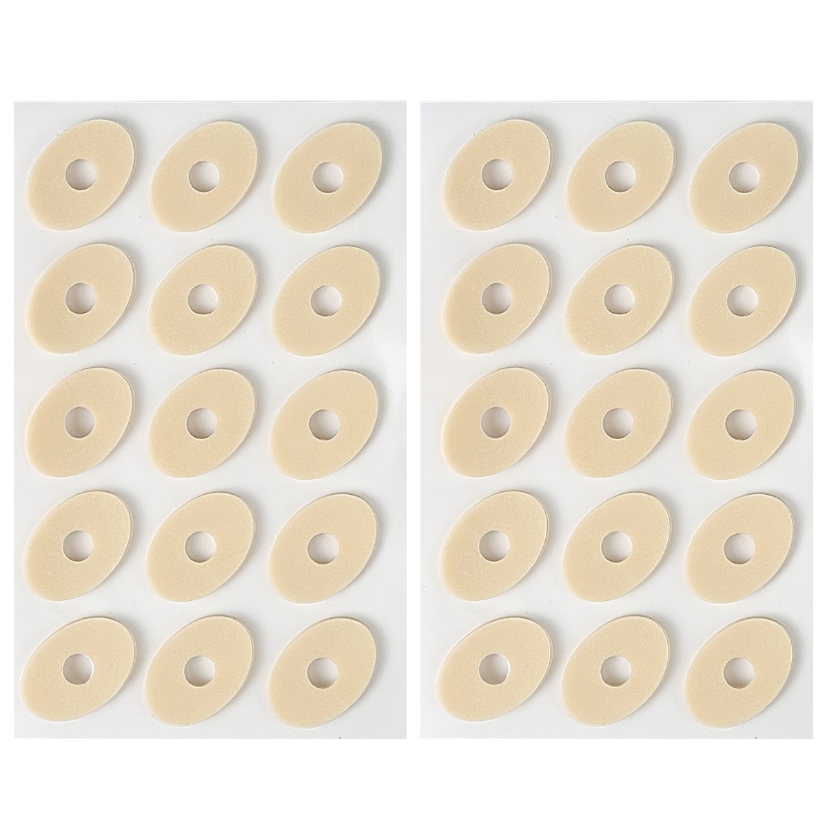 30-pack Of Anti-friction Foot Pads - Soft Material, Cut To Size, Fits All, Unisex, Suitable For Heels, Soles And Toes, A Must-have For Daily Commutes.