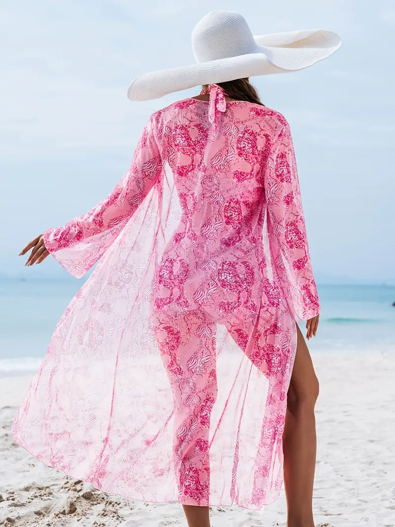 2025 new stylish bikini three piece set with cover up details 15
