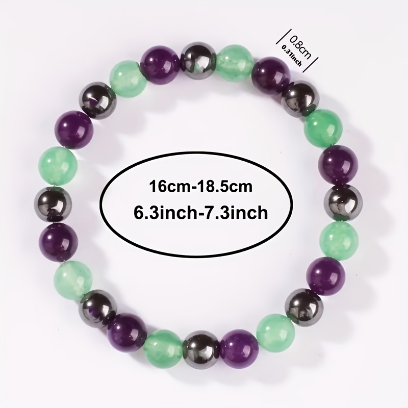Multi-Color Crystal Bracelet, Nature-Inspired Design