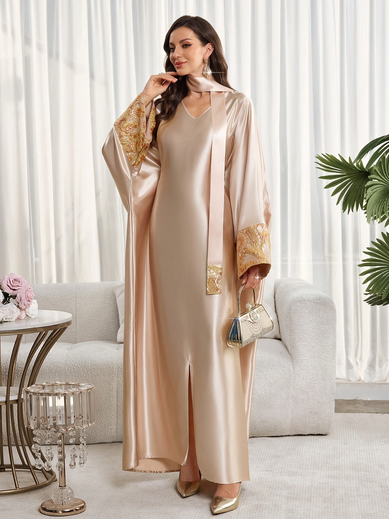 sachin and babi light blue dress Women's New Year's Eve Outfits main image 0