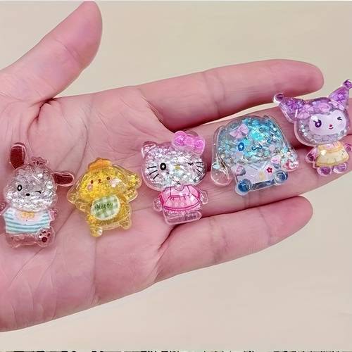 18 glitter resin individually packaged suitable for crafts notebooks water bottles phone cases party favors and holiday gifts for christmas easter hanukkah thanksgiving no power required