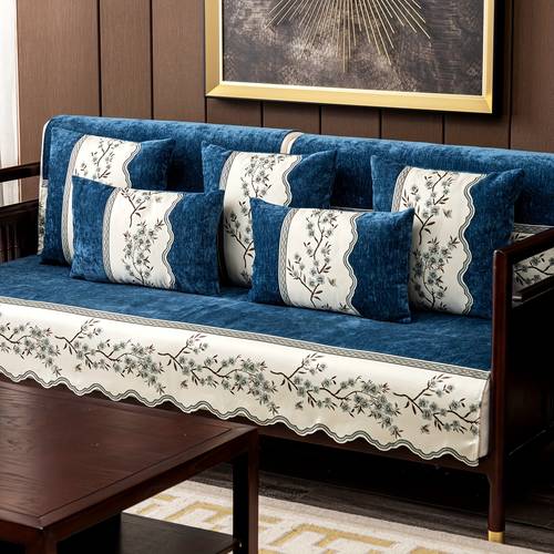 1pc floral pattern sofa cover universal sofa slipcover for pillow case backrest cover sofa cushion protective cover suitable for bedroom office living room home decor