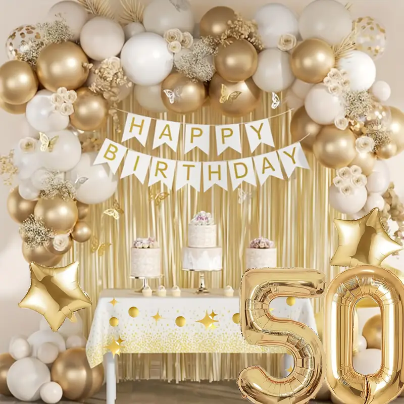 Decorazioni 70 Anni Compleanno Nero E Oro - Striscione 180x110cm Per Feste - Foto 8