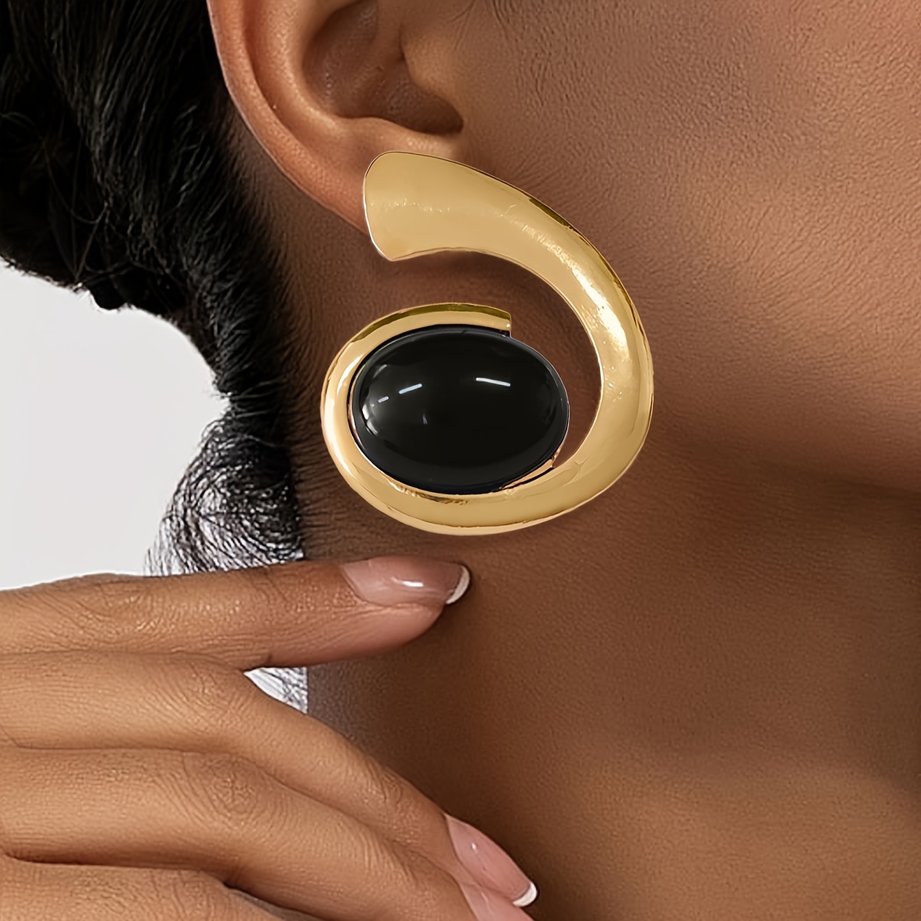 

1 Of Shaped - & , Zinc Alloy Plastic , For & , No , Iron Ear