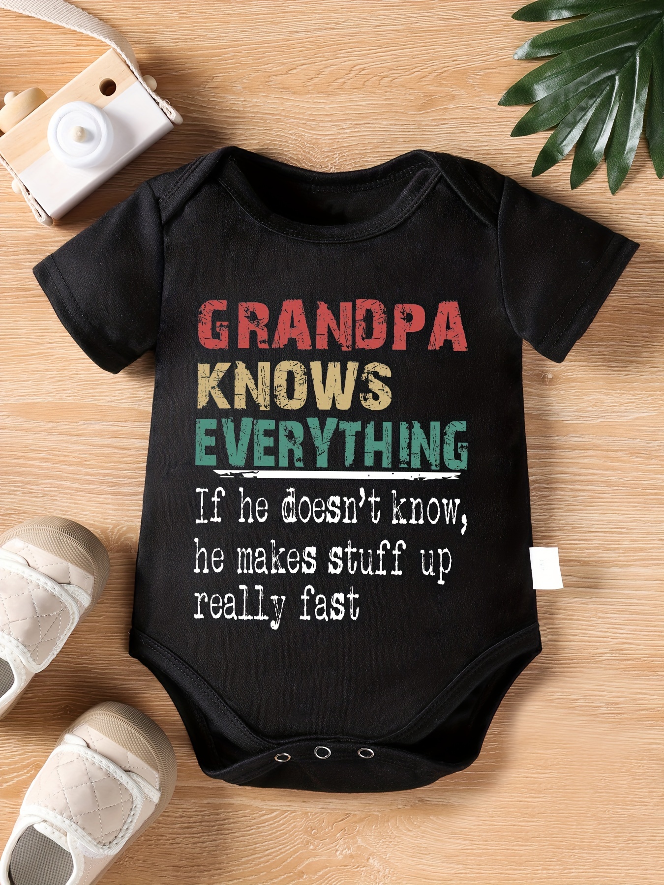 grandpa baby clothes sold on Temu United States