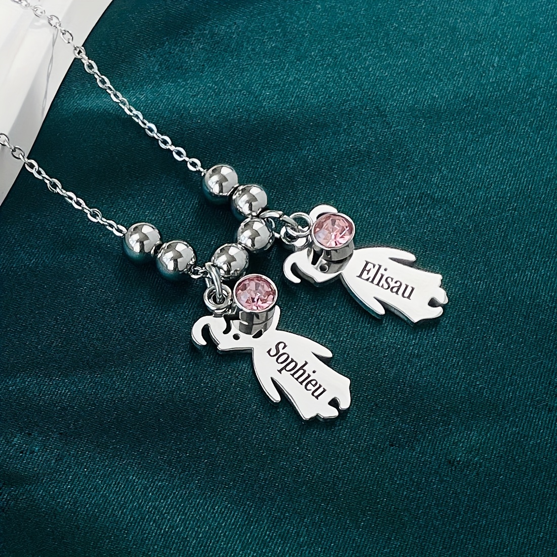 Personalized Engraved Name Necklace for Women