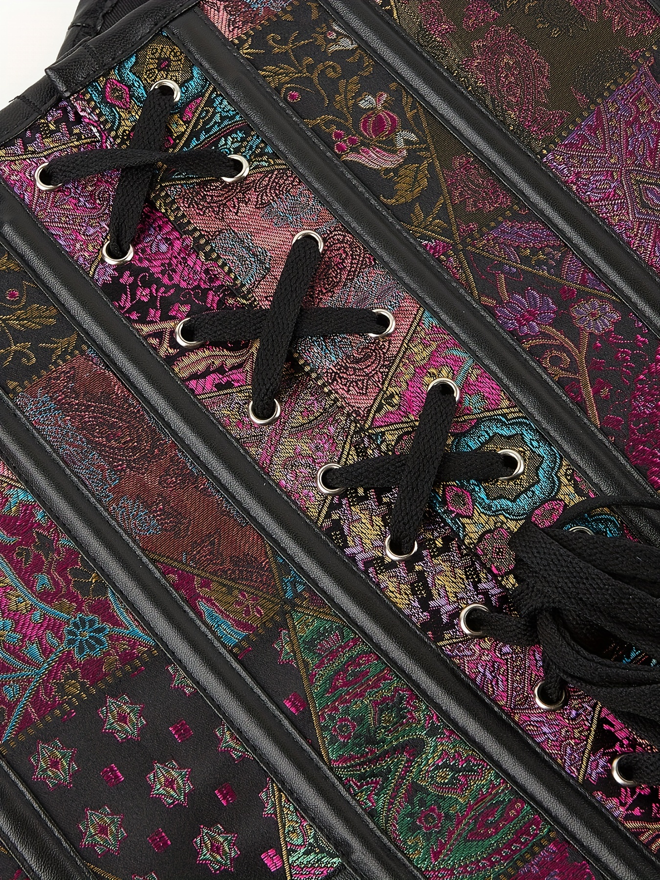 Damen Korsett Oberteil - Gothic Corsage Für Karneval & Mittelalter Kostüm