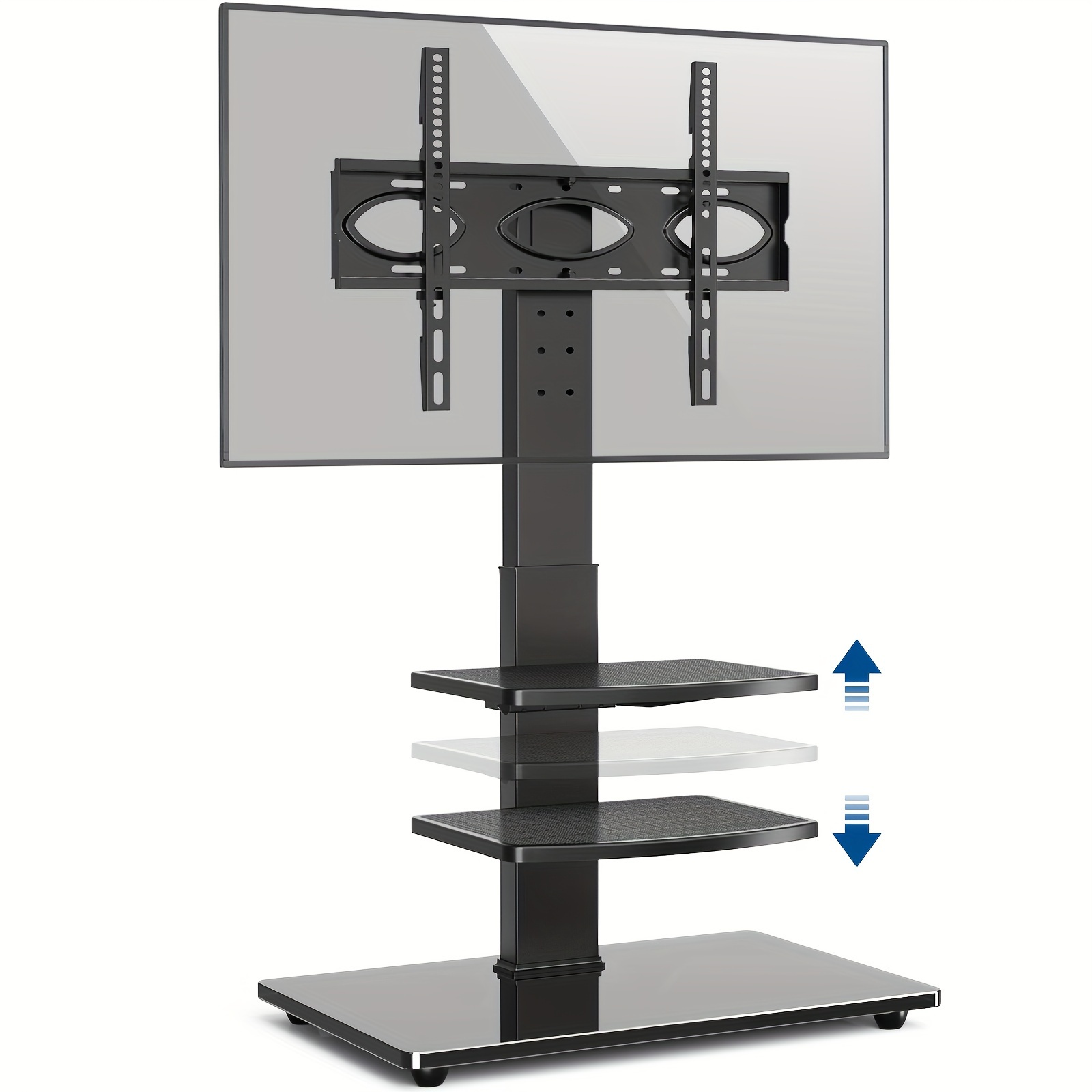 

Rfiver Swivel Floor Tv Stand With Vesa Mount For 32-70 Inch Flat Screens/curved Tvs