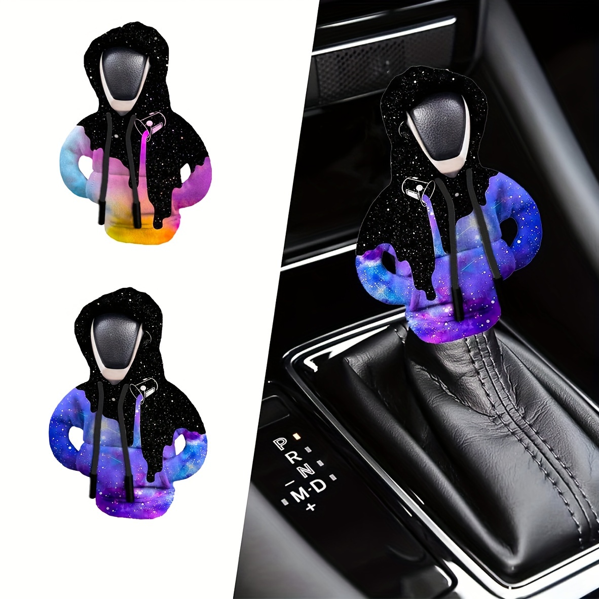 

Car Gearshift Cover, Winter Warmth Shift Knob Cover, Sweater Shirt, Automotive Interior Novel Accessories, Universal Fit Knob Cover, Ideal Gift