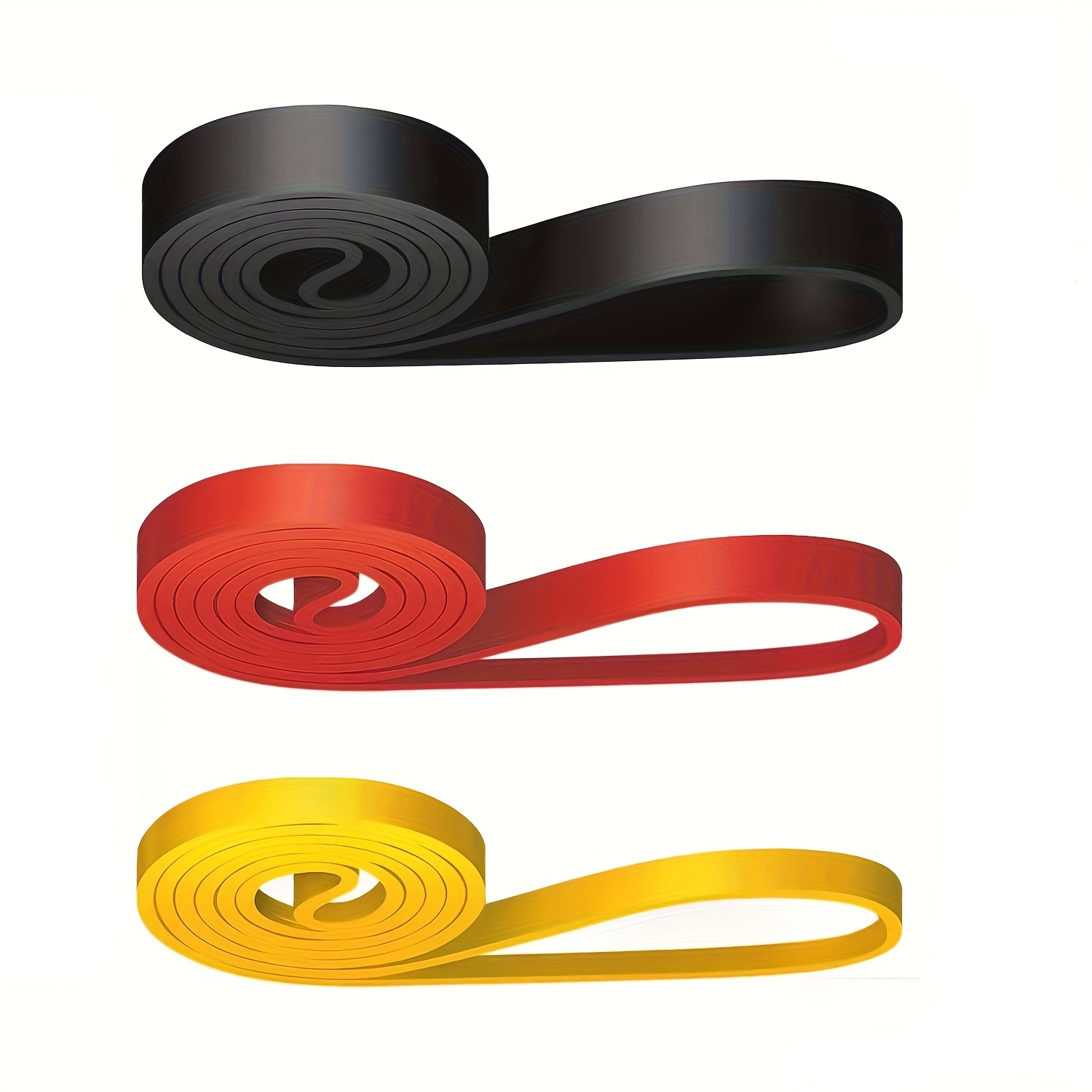 3pcs Set Of Resistance Bands, Pull-up Bands, Pull-up Assistance Bands, Exercise Bands, Fitness Bands, Leg Resistance Bands, Workout, Muscle Training, Body Toning, For Men And Women