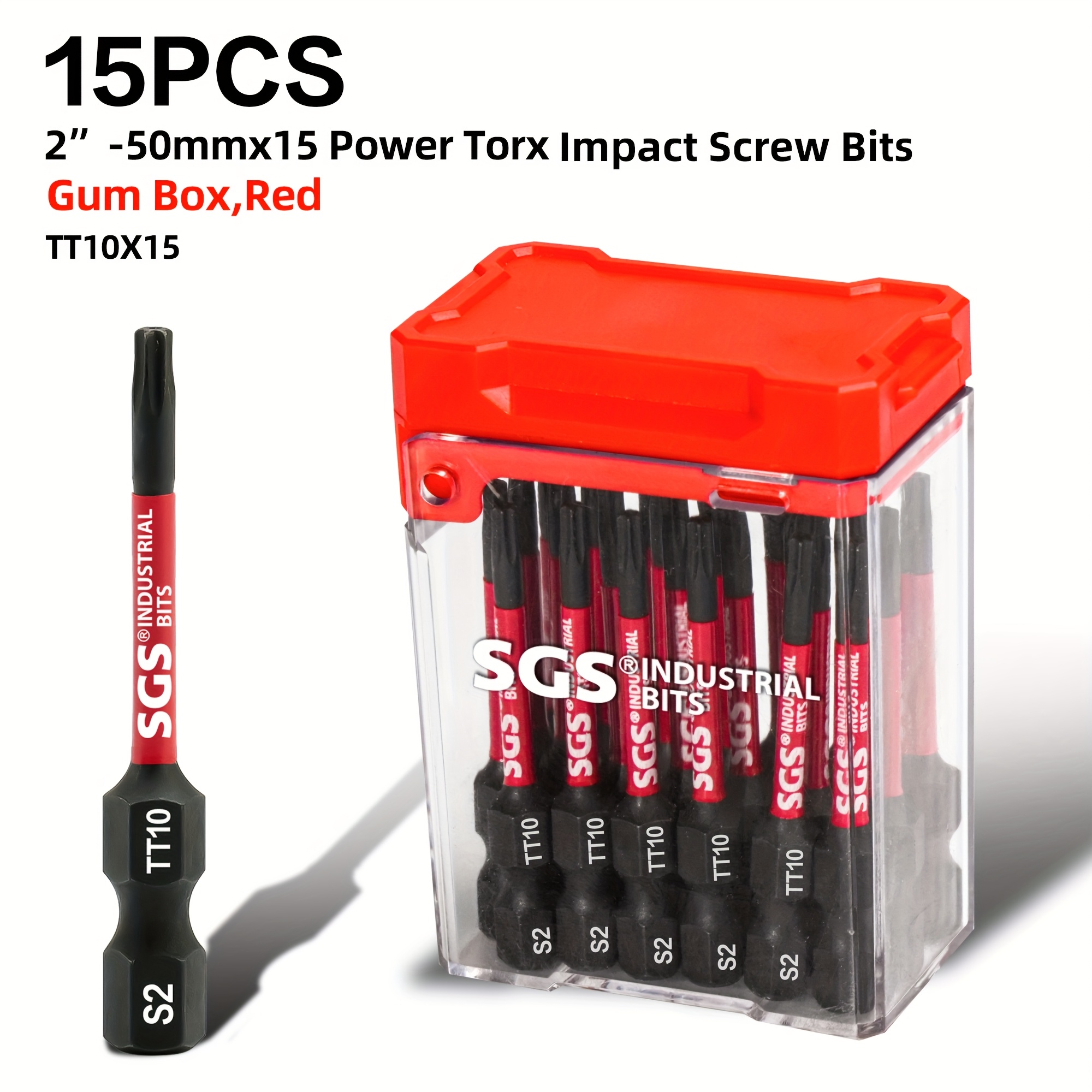 36-tlg. Sicherheits-Torx-Bit-Set T5-T40 – Aus S2-Stahl, Magnetisch, Für Motorrad & Computer