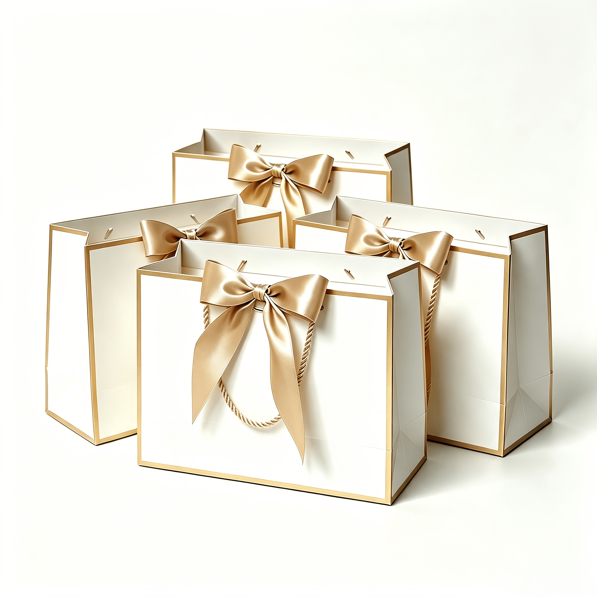 TEMU 4pcs Handheld Gift Bags For Weddings, Birthdays, Holidays, Christmas, Favors, Valentine's Day, Mother's Day, Halloween, Easter, New Year | No