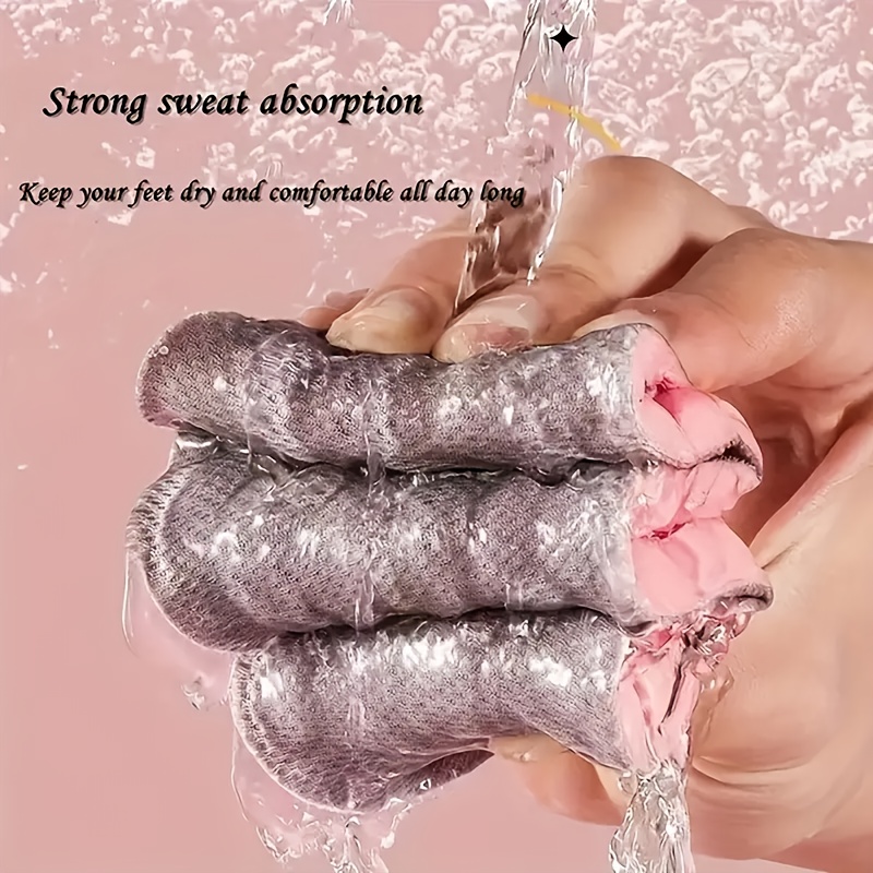 2pcs Ultra-Soft EVA Insoles for Women - Breathable, Odor-Eliminating, Sweat-Absorbent with Shock Absorption - Pink Anti-Fatigue Comfort Inserts for Running & Extended Standing, Customizable Size