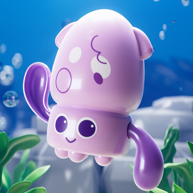 Octopus Bath Toy No Electricity Needed Interactive Water Game for Toddlers