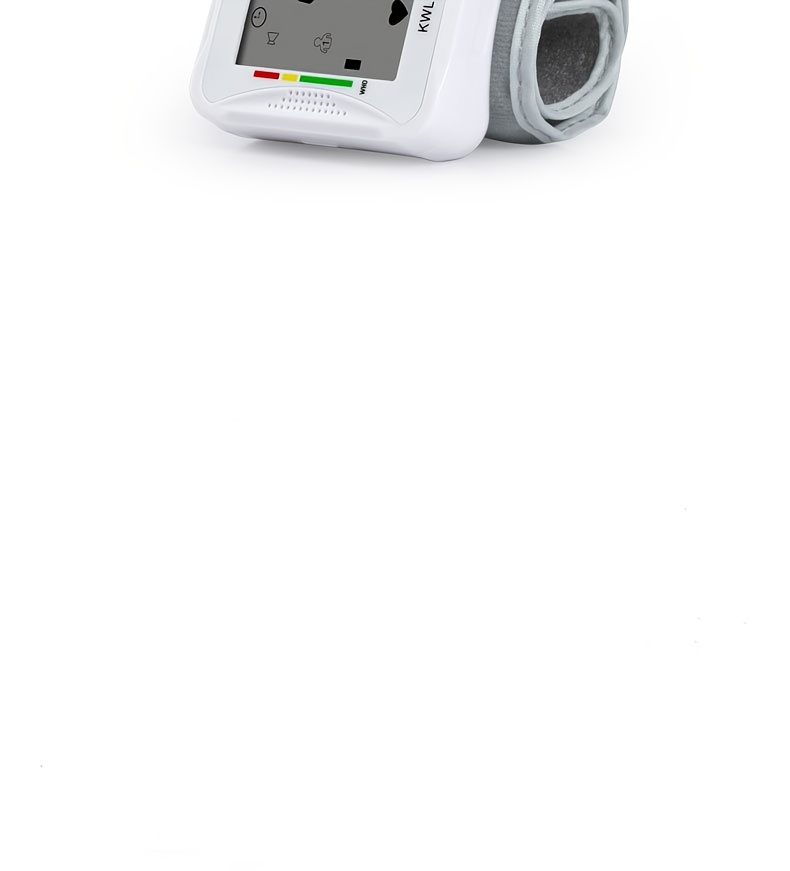 w01 wrist   bp blood pressure meter stethoscope   precise measurement lcd display voice broadcast suitable for high and low blood pressure heart rate irregular detection battery not included Product details 10