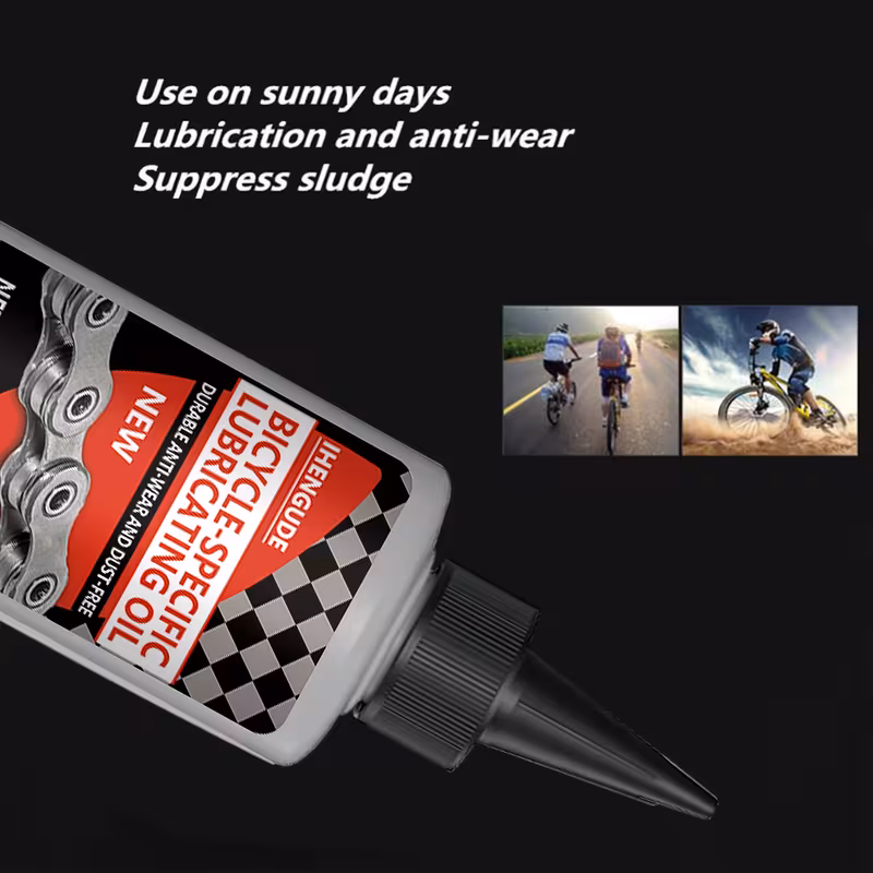 100ml Heavy-Duty Bicycle Oil Lubricant - Quick-Drying Dry Lubricant, Suitable for Mountain Bikes, Road Bikes, Front Forks, Chains, Freewheels - Compatible with All Bicycles 100ml heavy duty bicycle oil quick drying dry suitable for mountain bikes road bikes front forks chains compatible with all bicycles Product details 3