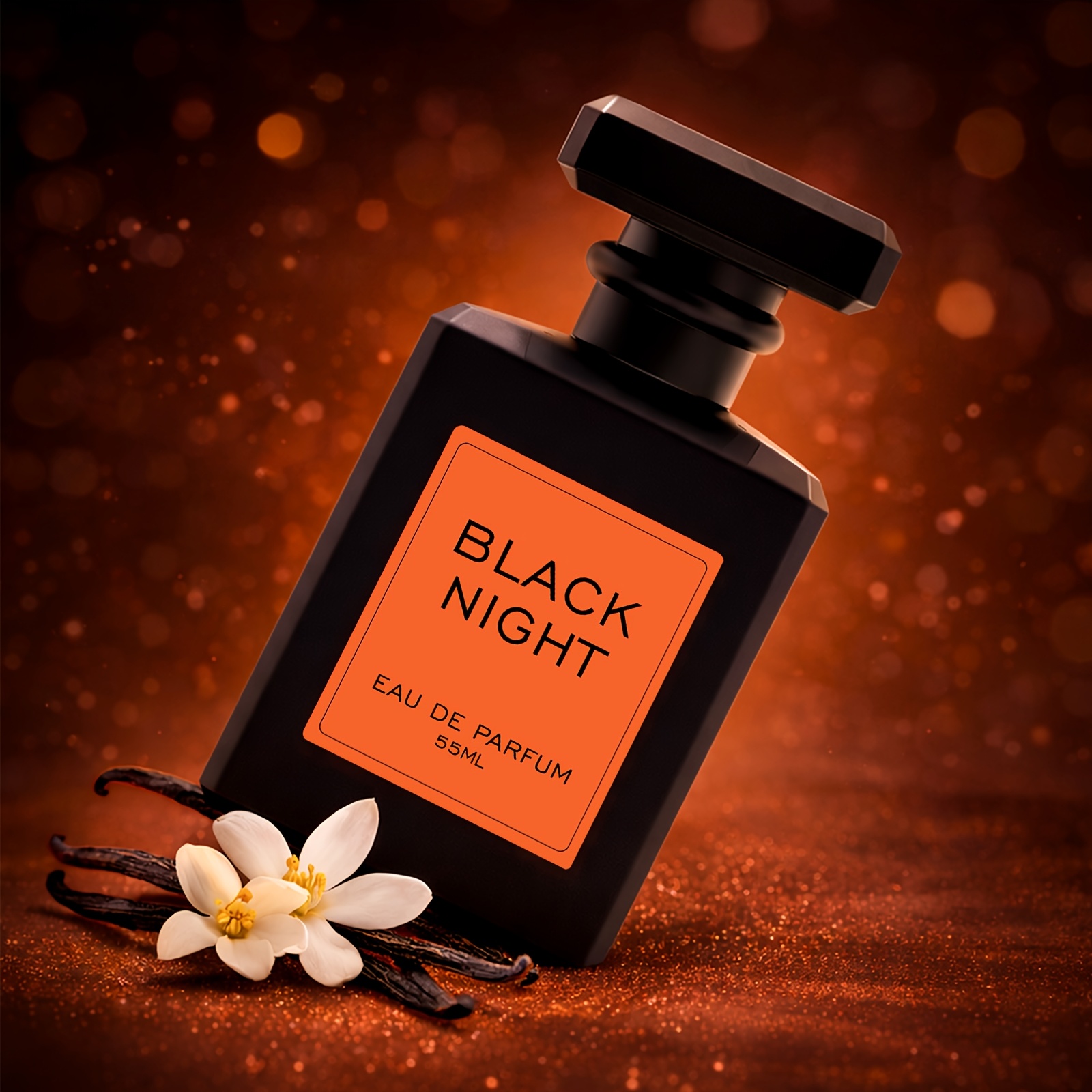 Image of Unisex Coffee Orange Jasmine Vanilla Perfume Citrus Floral Patchouli Musk Long Lasting Fragrance, Date Night, Birthday Anniversary Gift