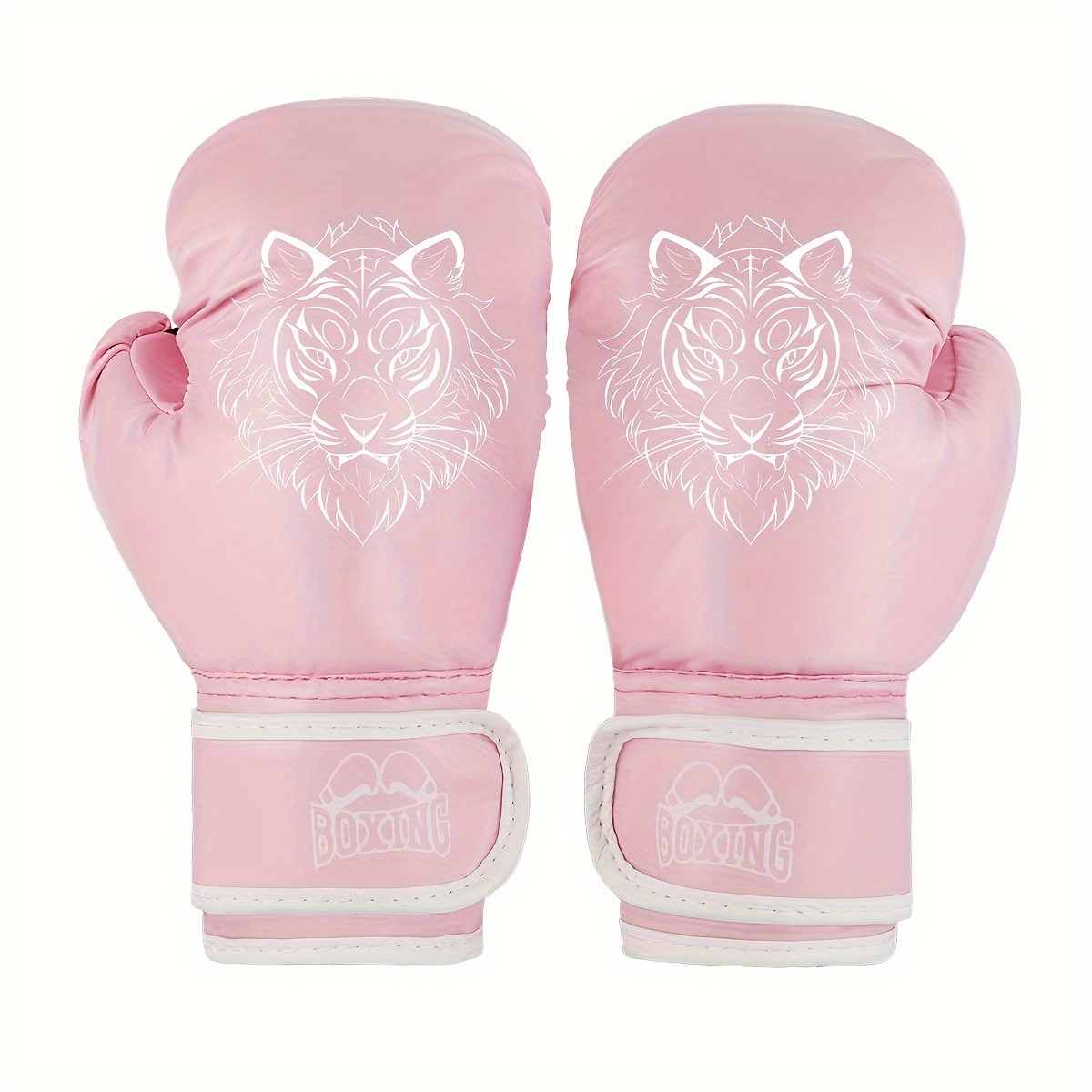 

Valentine's Day Leather Boxing Gloves For - Grip And Pull-on Sparring Gloves With High-density Foam, Adjustable Strap, And Double Stitching For Mma, Training, Bag Work, Taekwondo - 1 Pair