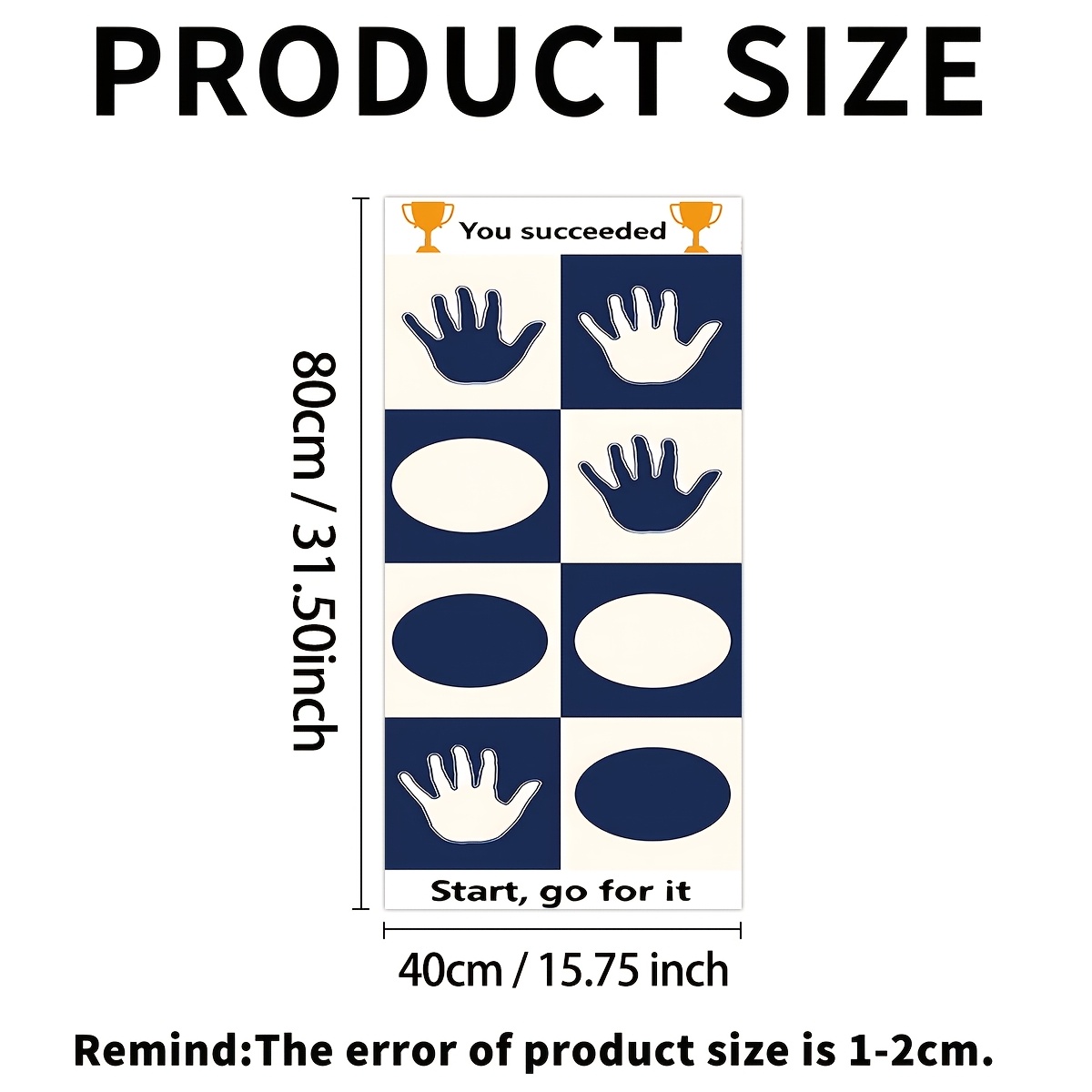 TEMU New 2026 Hand-shaped Reaction , Suitable For Indoor And Outdoor Use, Game For Hand-eye Coordination Training, Team Building, And Birthday Party
