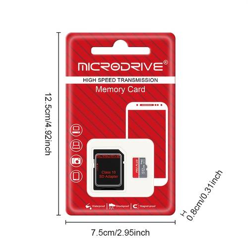 high speed tf card memory card high 10 u1 storage card compatible with fat32 format 128mb 256mb 512mb 1024mb 2048mb suitable for elderly mobile phones feature phones mp3 players speakers early education machines