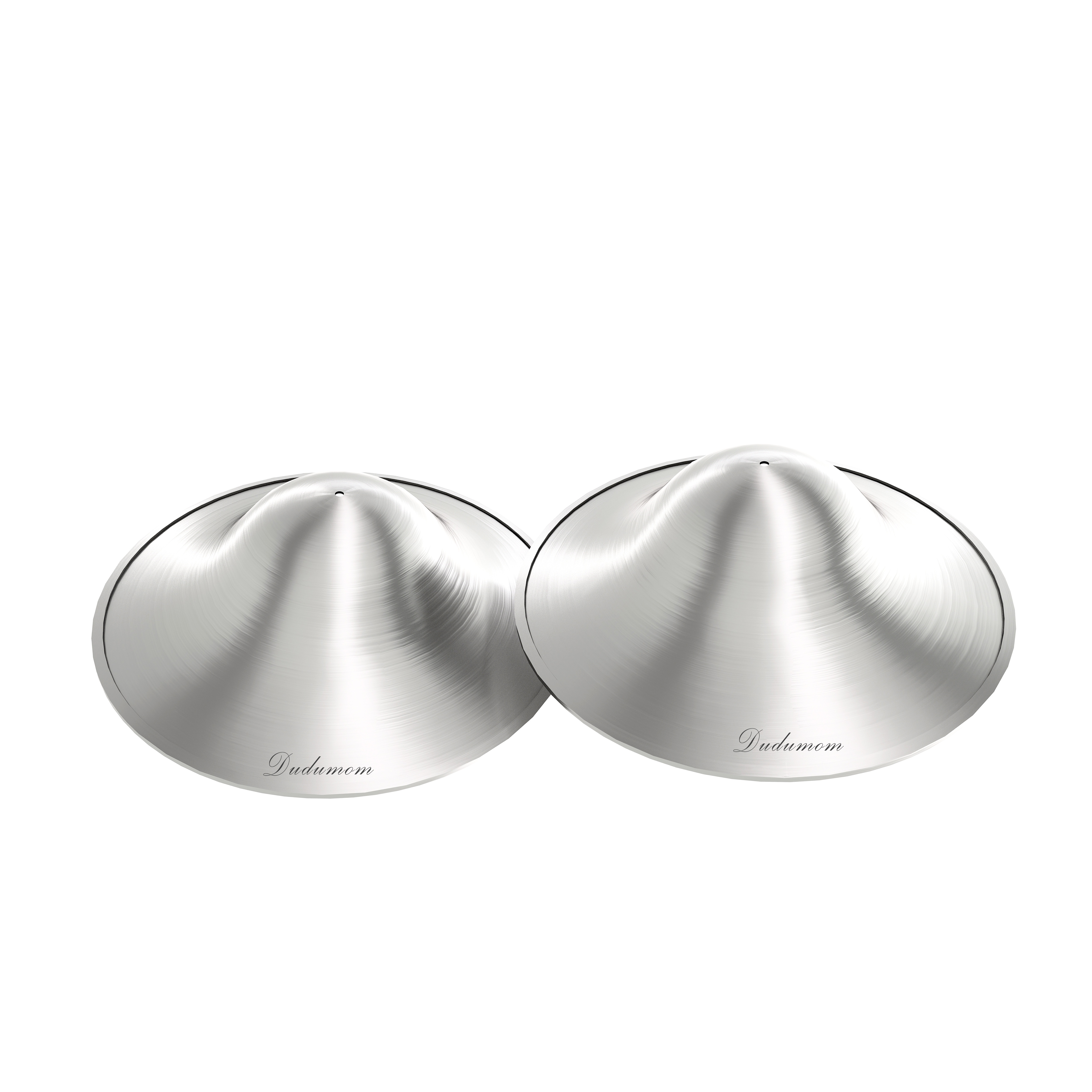 

1 Pair Regular Size Silvery Nursing Cups, Nipple For Nursing Mom