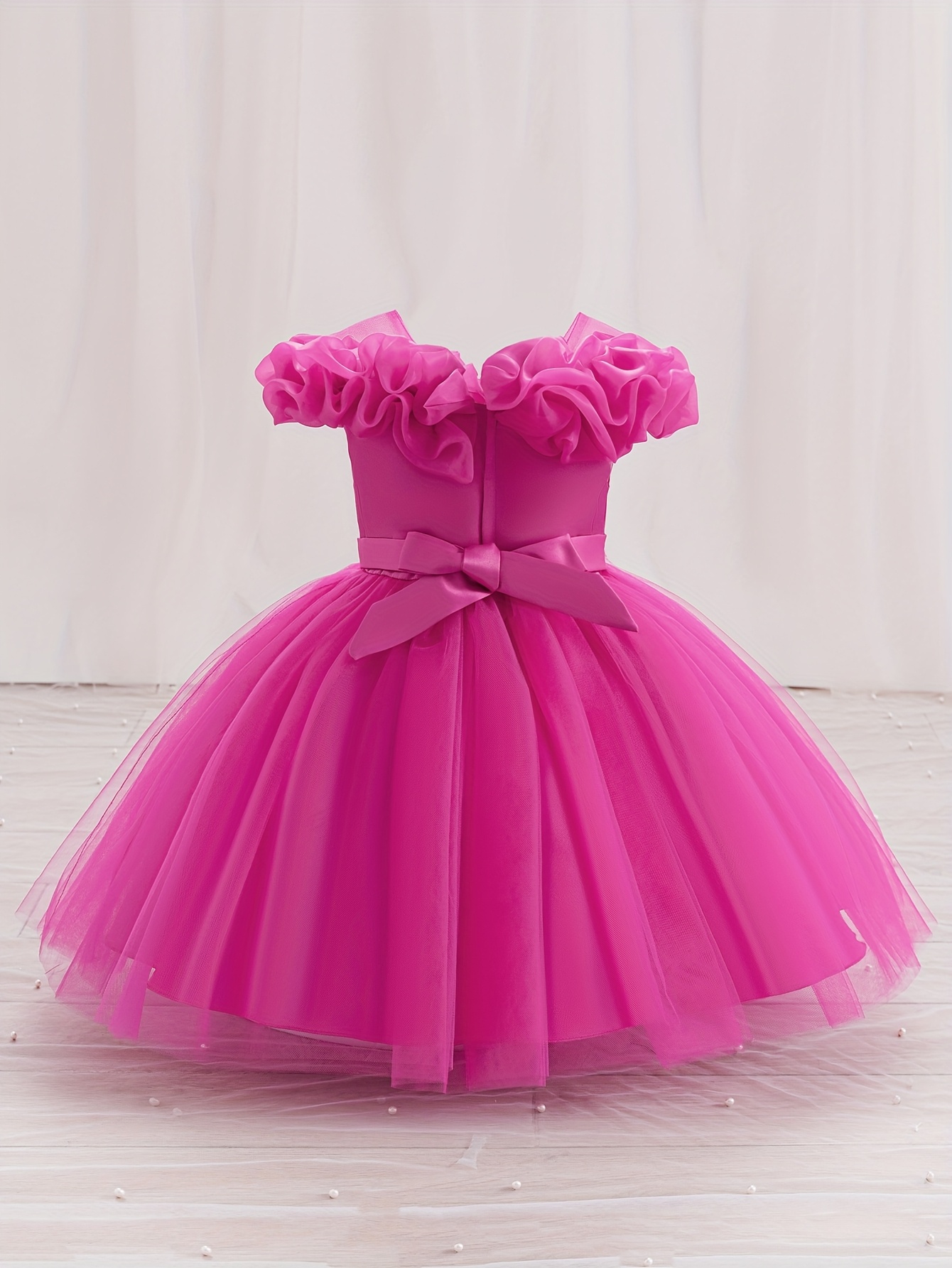 strapless open back dress Little Princess Dress Pink | Dresses