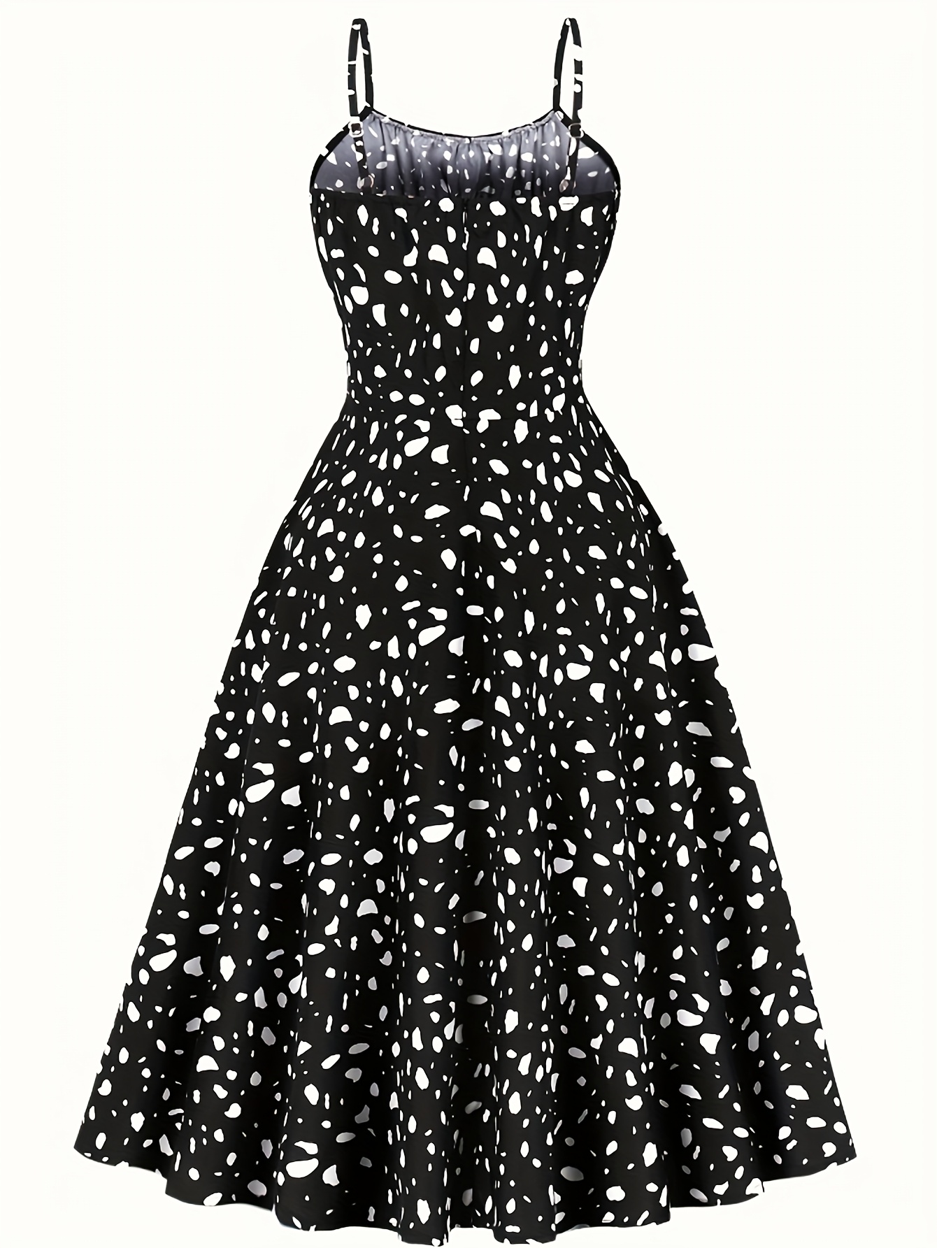 black and white cute dresses Crowd Favorite Mini Dress - White and Black main image 1