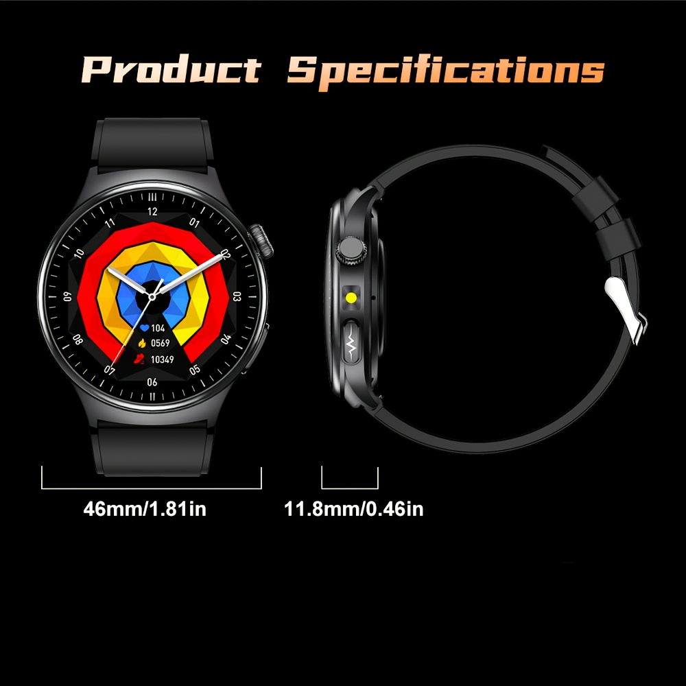 2026   smartwatch 1 43 inch amoled     supports wireless calling     sos 100 sports   remote monitoring fitness tracking compatible with iphone and   phones Product details 13