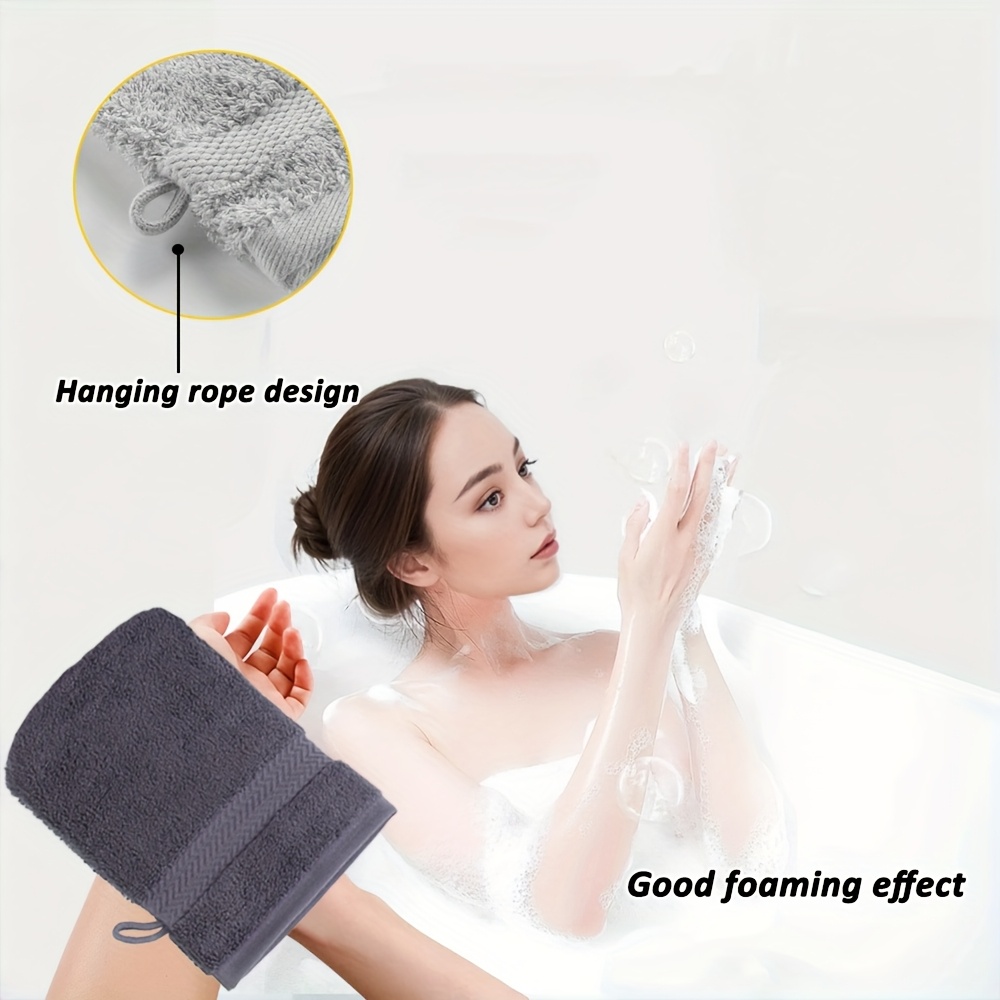 5pcs Bath Gloves for Shower, Soft and Comfortable Wash Mitts