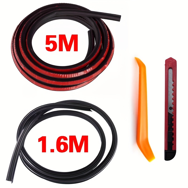 TEMU Vw T5 T5.1 Transporter Extra Door Seal 14 X 14mm Oem - Sounds Like A Golf