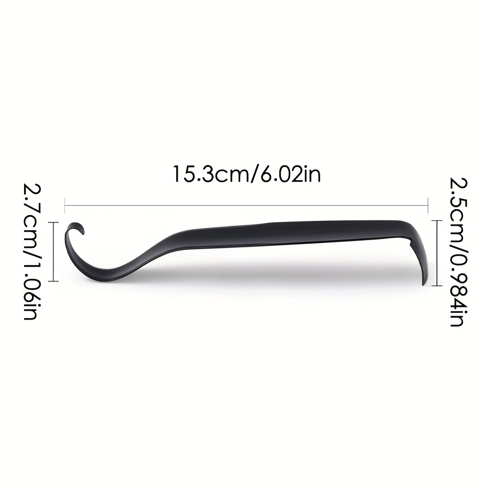 black metal s shaped pottery tool dual ended   carving knife for clay shaping centering and   ring     for   and ceramic artists pottery accessories sshaped design durable construction Product details 3