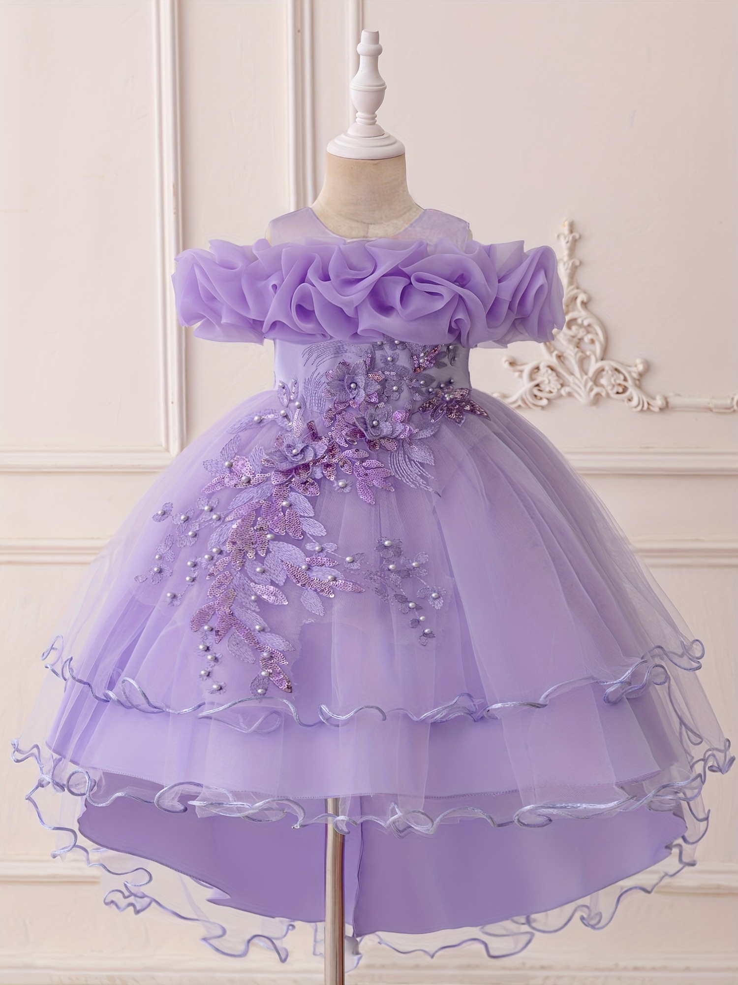 party dresses for girls sold on Temu Canada