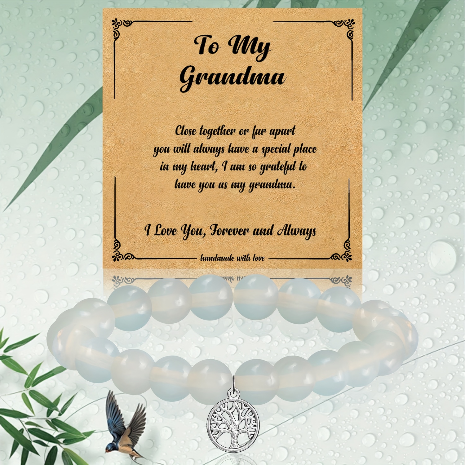 Comfortable Elegant Stretchy Bracelet, Gift for Grandma