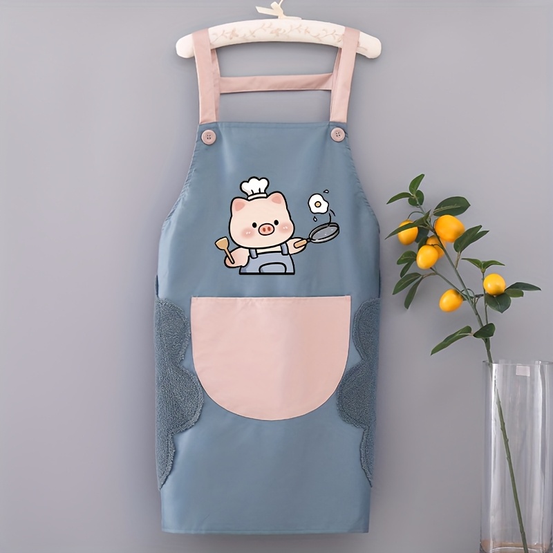 Apron Kitchen Household New Food And Beverage Ladies Waist Thin Breathable